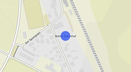 Bodenrichtwertkarte Priestewitz B&ouml;hla Bahnhof